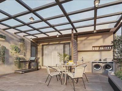 庭院內(nèi)陽(yáng)光房